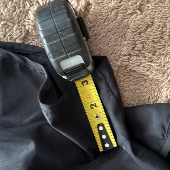 EXCELLENT Nike Dri-FIT Black Run Athletic Shorts 3" Brief Lined Drawstring XL - Picture 8 of 9